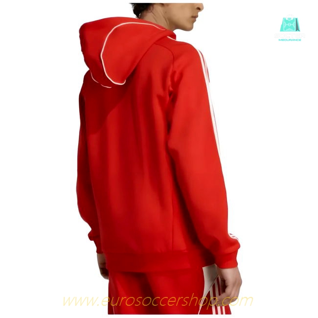 2025-2026 Bayern Munich UBP Doubleknit Hoody (Red)