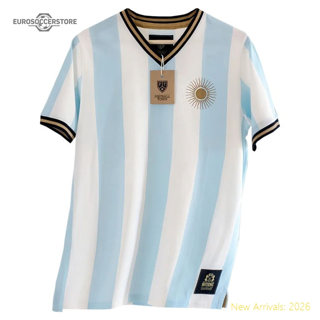 Vintage World Cup Champions 2022 Home Soccer Jersey - Fan Collection