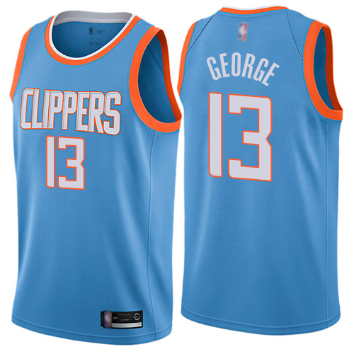 Nike Clippers Blue Angeles Clippers #13 Jersey - Reasonably Priced