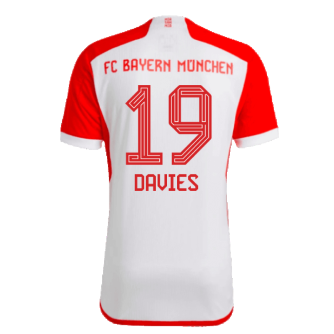 Elite 2023-2024 Bayern Munich Main Jersey (davies 19) - Concept Creation