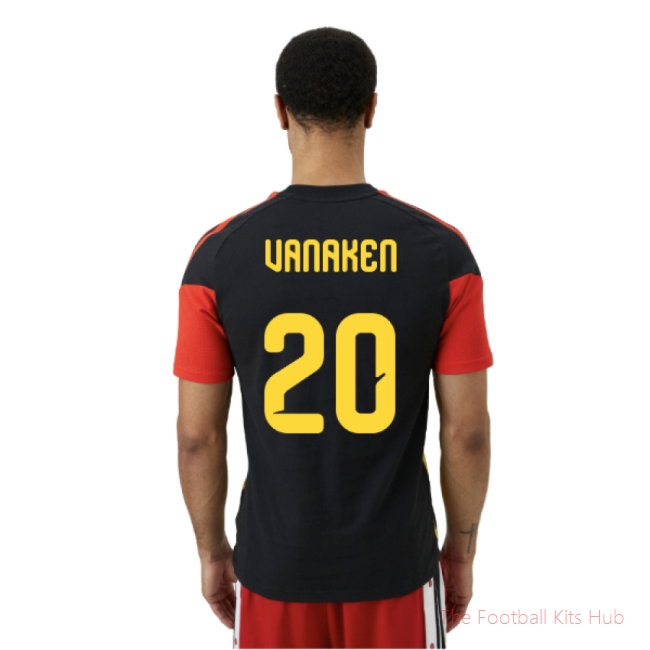 [EFS] 2026/27 Belgium Training Tee (Black) (Vanaken 20)