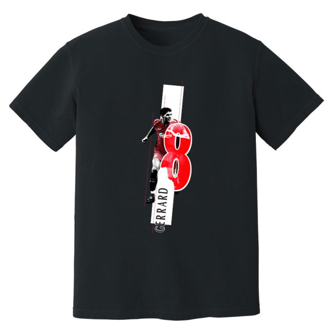 Durable 2025-2026 Liverpool T-shirt Gerrard With Vintage Design -