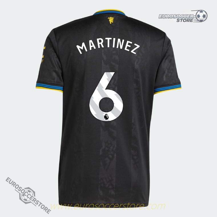 Martinez's No.6 Third Jersey for Manchester United in the 25-26 Season