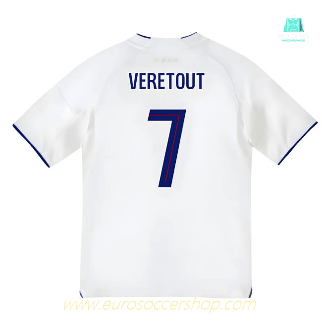 2025-2026 Olympique Lyon Home Shirt (Kids) (Veretout 7)