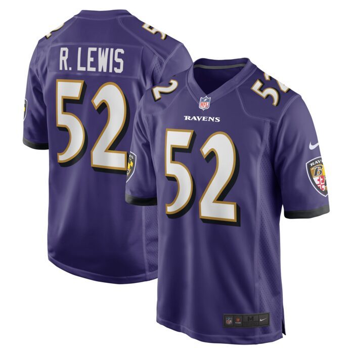 None Men's BAL Ravens Legendary High-Quality Jersey Football Apparel