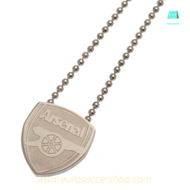 Arsenal FC Stainless Steel Pendant & Chain