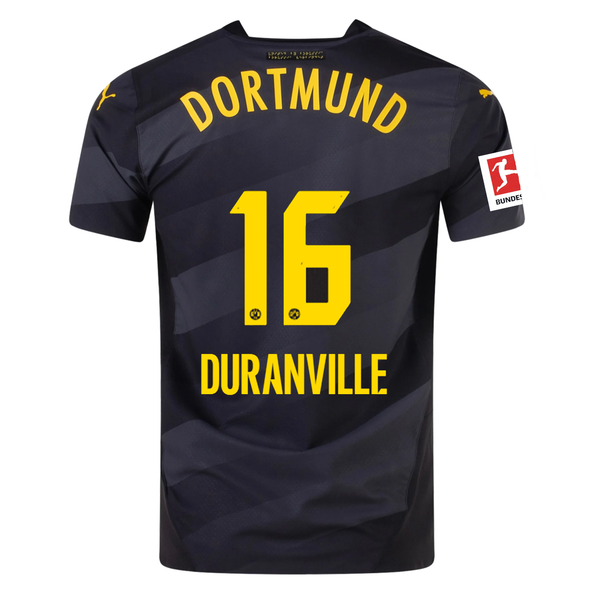 Borussia Dortmund Duranville 2024-2025 Bun Away Jersey – Authentic Shirt