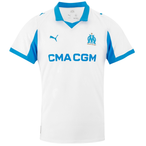 Marseille's Home Jersey for the 25-26 season.