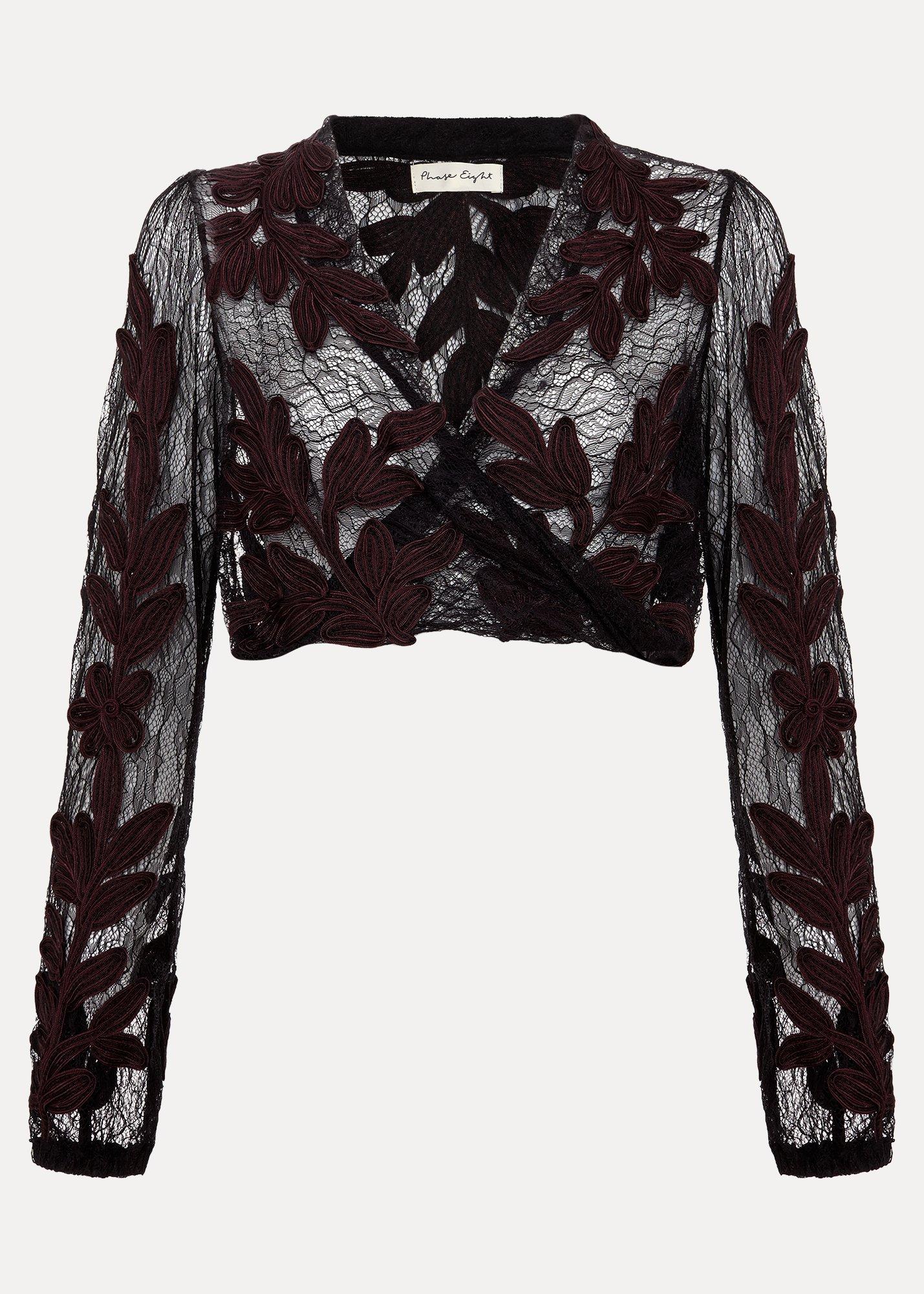 Montee Burgundy Tapework Cover Up