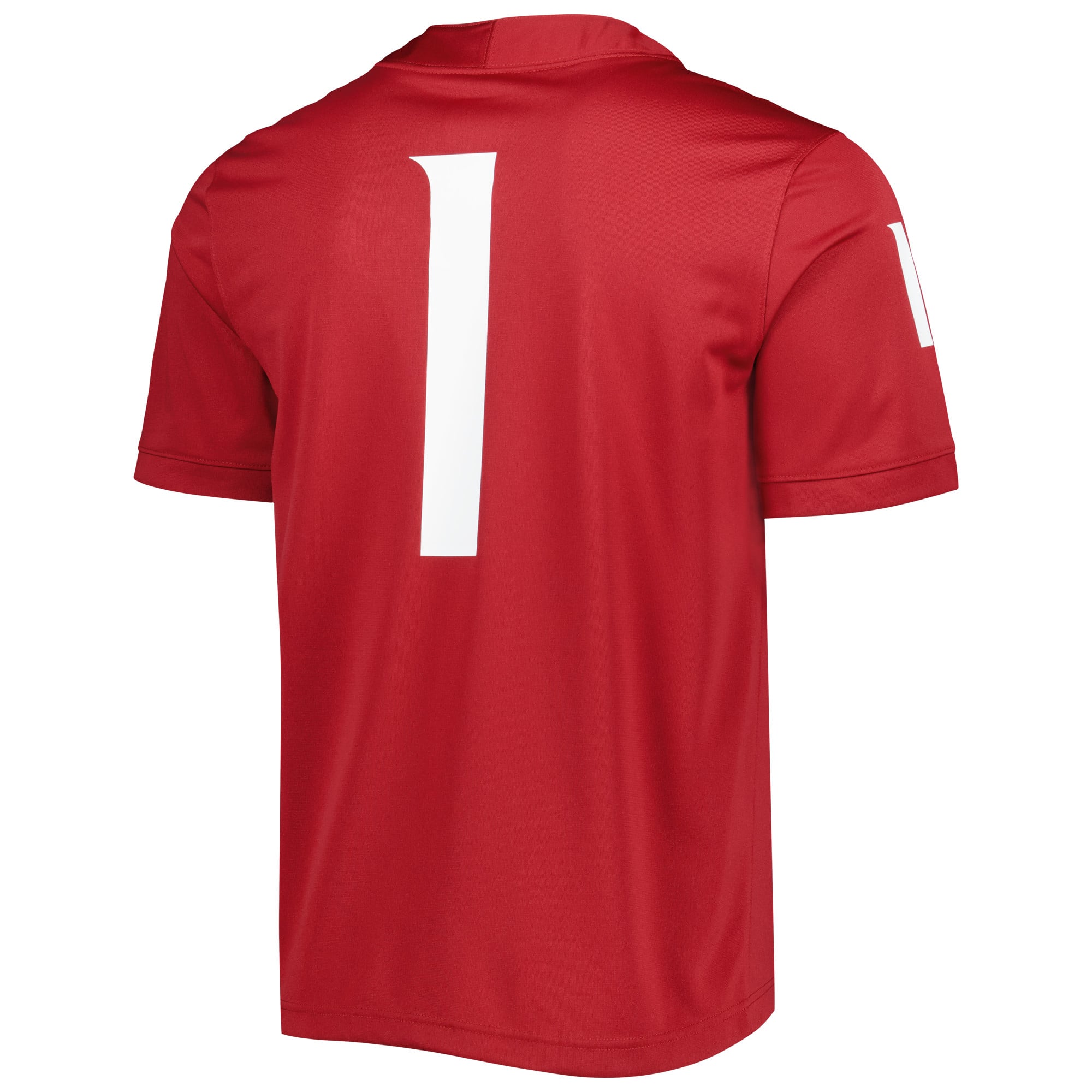 Men's #1 Crimson Washington State Cougars Football Jersey