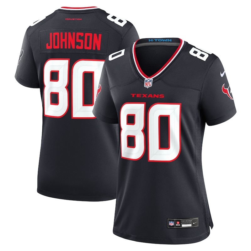 None Andre Johnson HOU Texans Energetic Genuine Jersey Football Appare