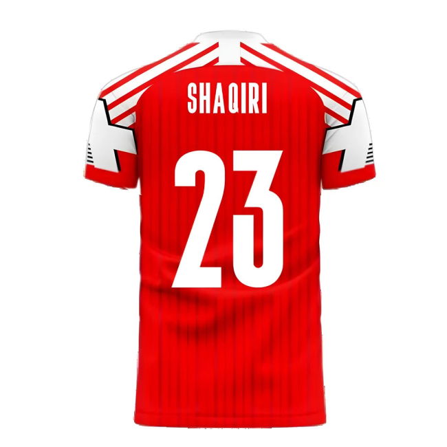 2025-2026 Switzerland Football Team Concept Strip (SHAQIRI 23)