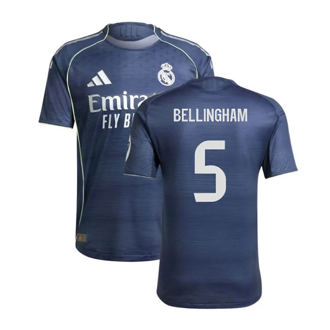 Real Madrid Official 2025-2026 Away Soccer Jersey - Breathable
