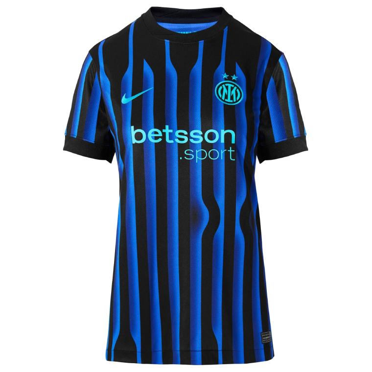 Moisture Wicking Women's Inter Milan 2526 Home Football Shirt