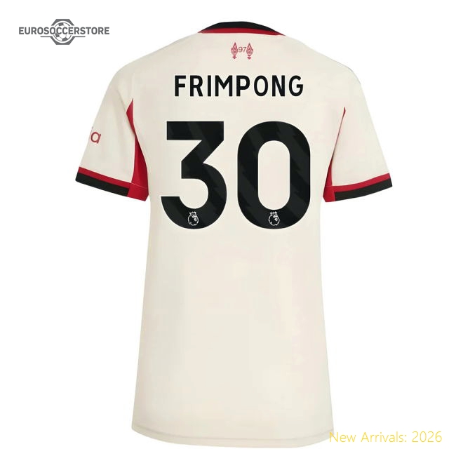 2025-2026 Liverpool Away Fan Version Ladies' Shirt Soccer Fan Gear