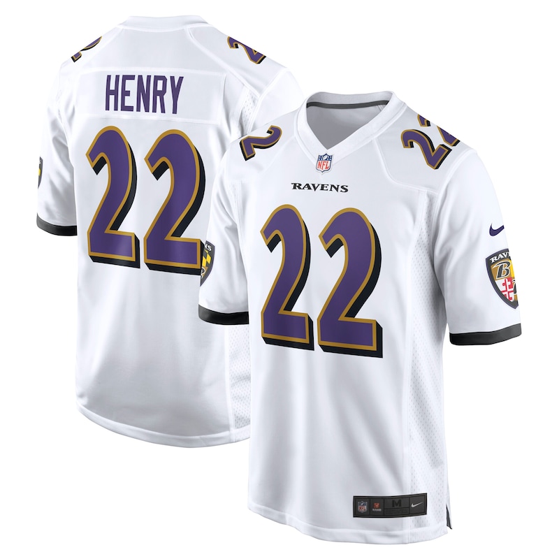 None Derrick Henry BAL Ravens Bold Durable Jersey Game Day Wear