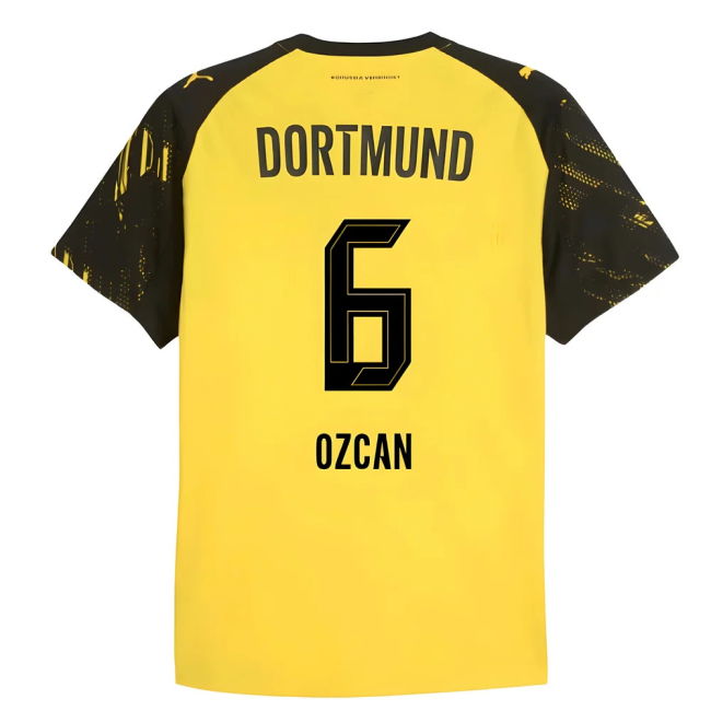 2025-2026 BVB Home Best Value Shirt (Ozcan 6) Durable Stitching