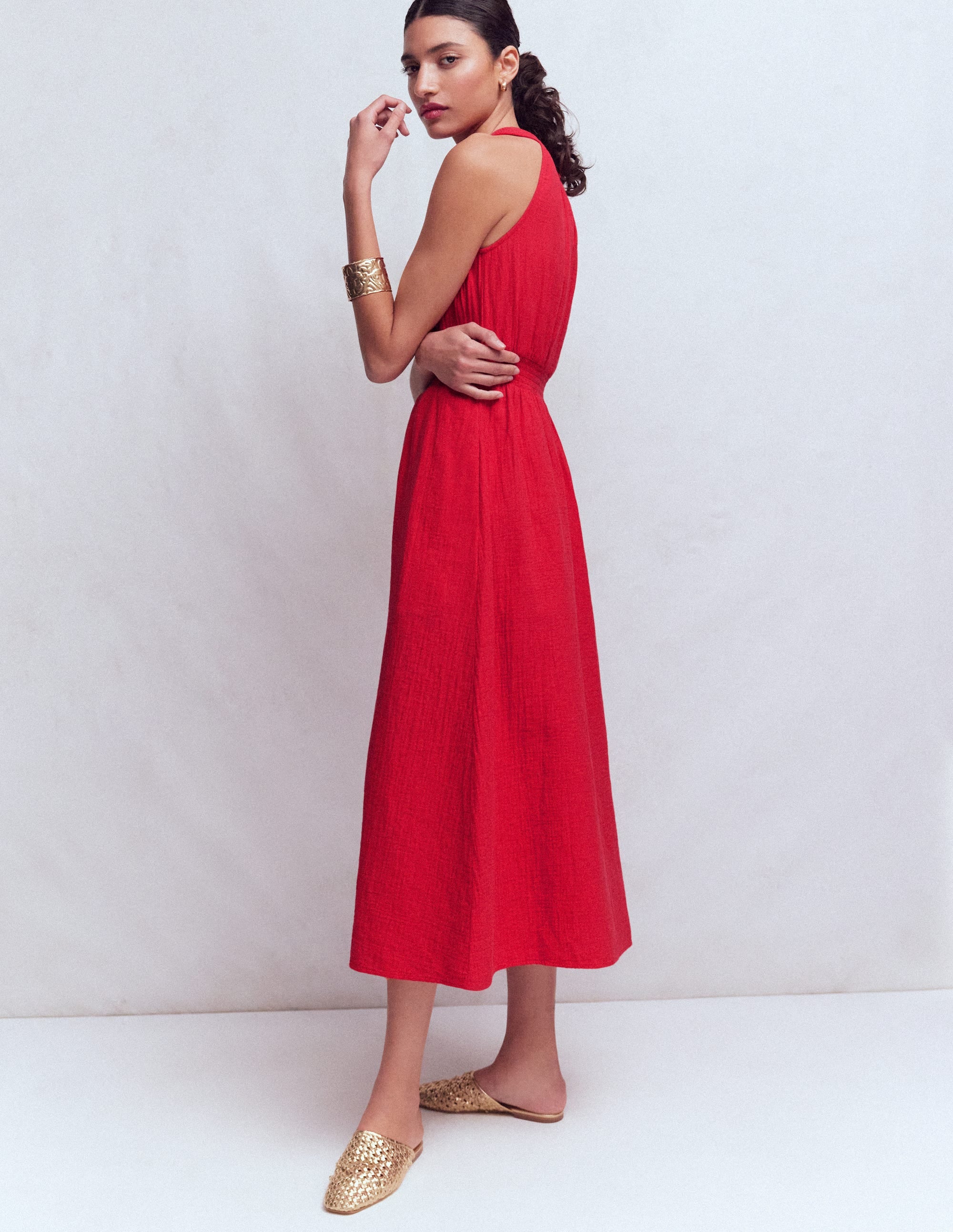 Daphne Double Cloth Dress