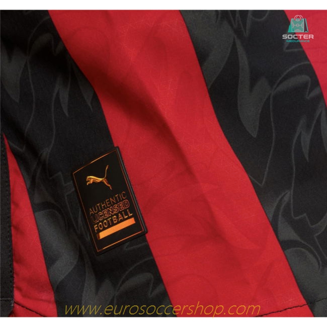 2025-2026 AC Milan Authentic Home Shirt (Pavlovic 31)