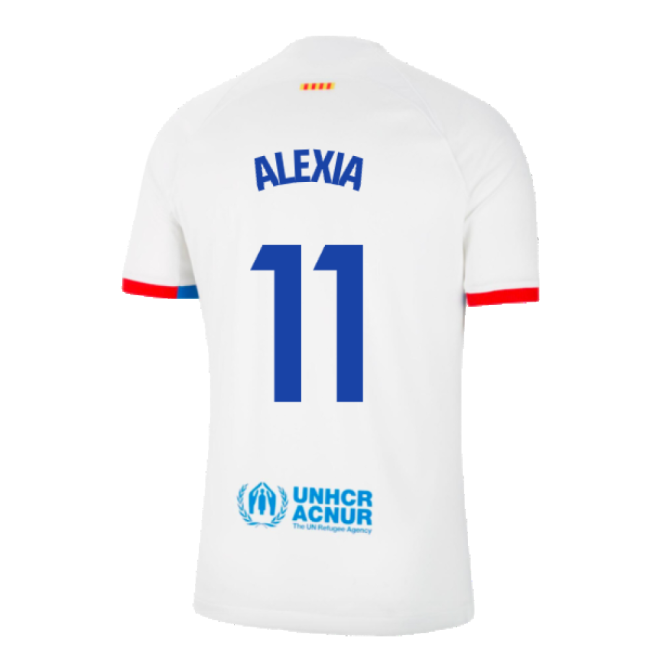 2023-2024 Barcelona Away Shirt (Alexia 11)