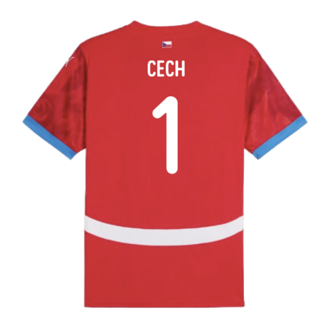 Czech Republic 2024-2025 Home Jersey - High-performance Aeroready