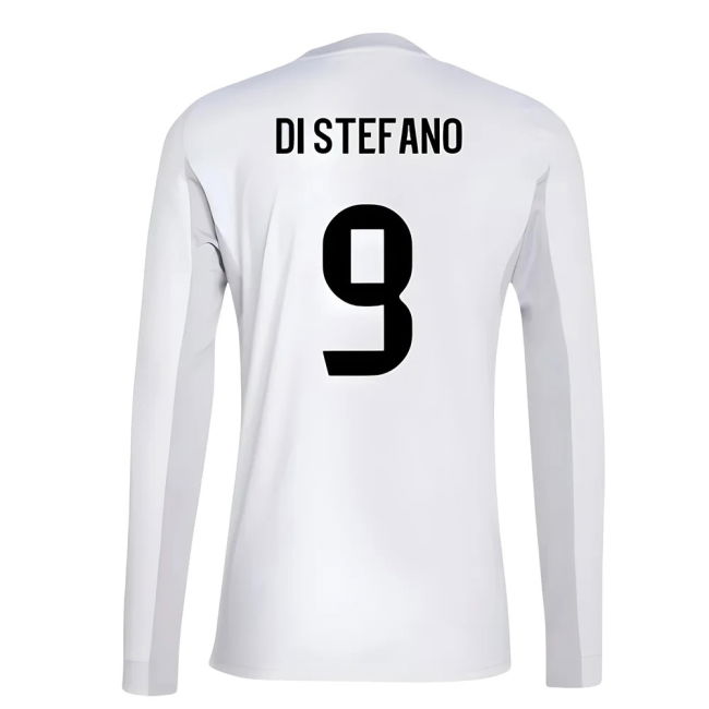 2025-2026 Real Madrid Home Football Shirt (Di Stefano 9)