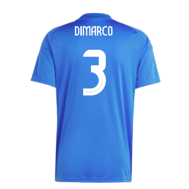 2024-2025 Italy Home Fan Jersey (Dimarco 3) Worldcup Premium