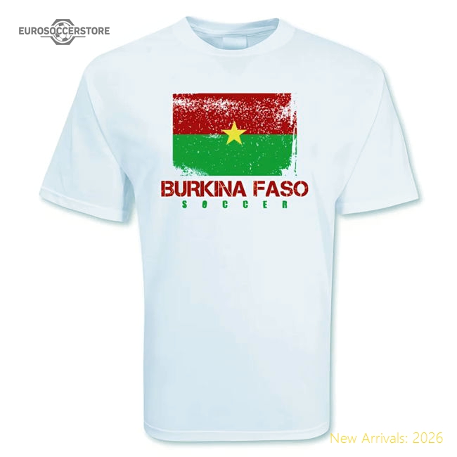 Burkina Faso Soccer T-shirt - Match Quality - Supporter Edition