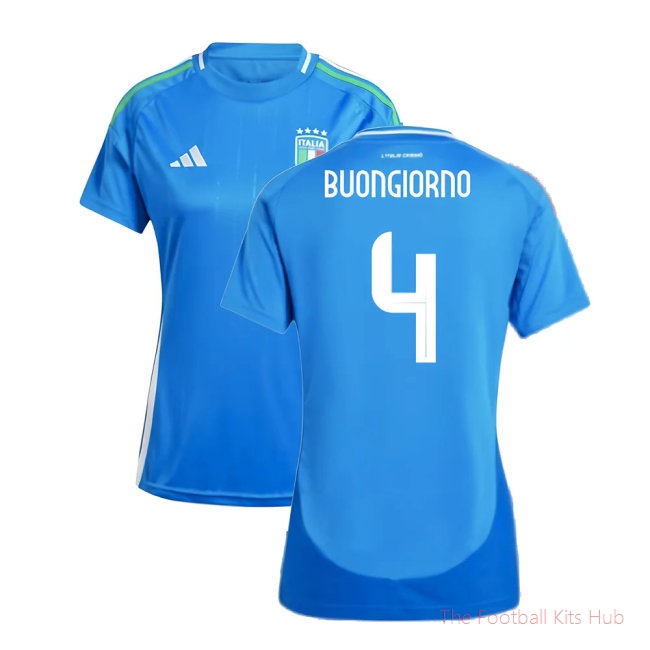 2024-2025 Italy Home Shirt (Ladies) (BUONGIORNO 4)