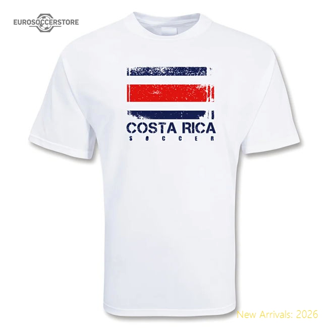 Top-grade Costa Rica Soccer T-shirt - Fantastic Value - Supporter Edition