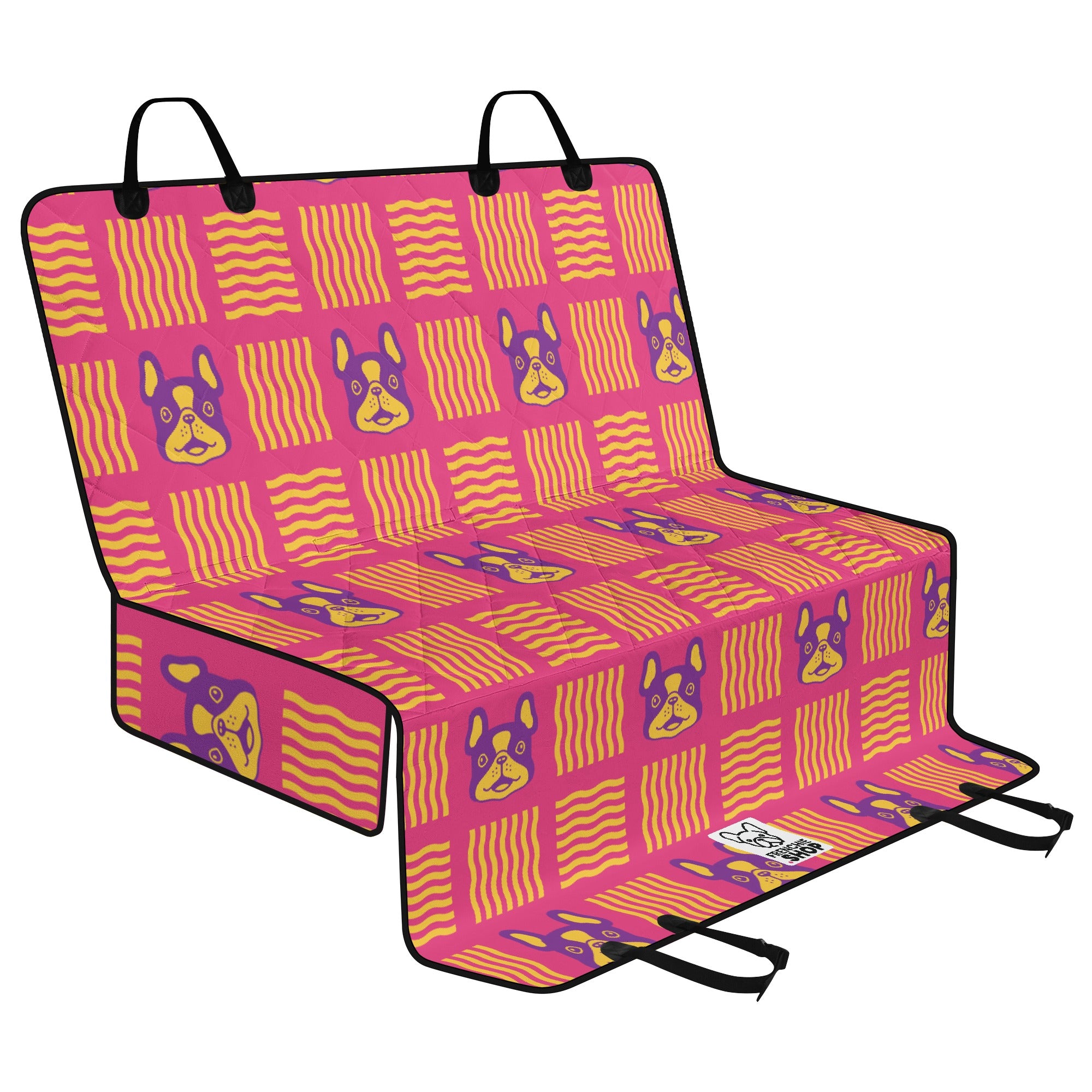 Car Pet Seat Covers For French Bulldog Pet Gear | Vet-recommended