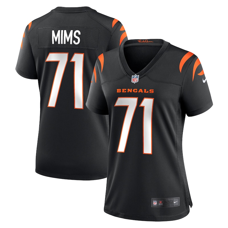 None Amarius Mims Team Captain CIN Bengals Premium-Quality Jersey