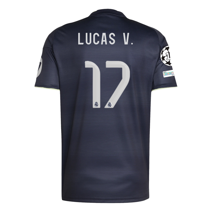 Real Madrid Madrid 2025-2026 UCL Away Jersey – Authentic Shirt