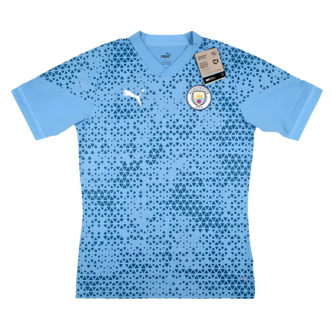Men's 2023-2024 Man City Training Jersey Pro (Light Blue)