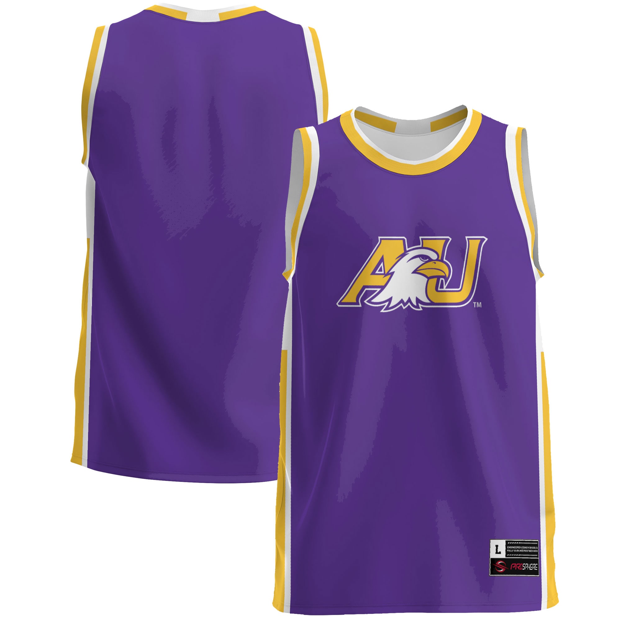 [NJP] Ashland Eagles GameDay Greats Lightweight Basketball Jersey - Purple