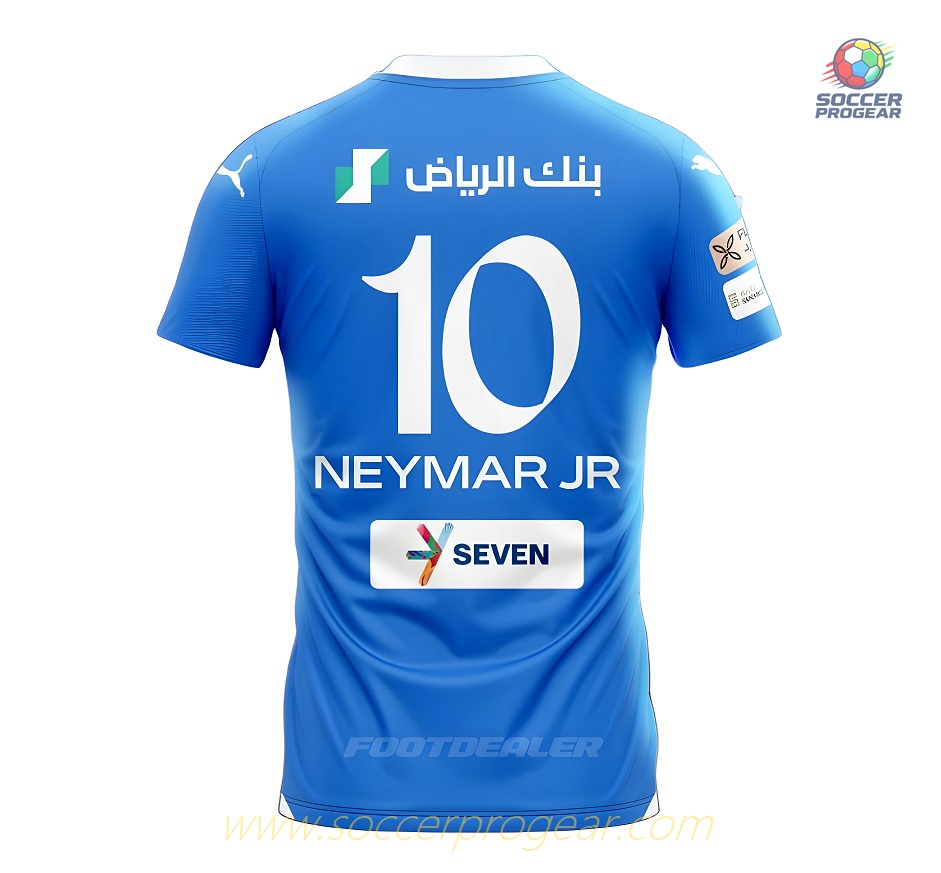 NEYMAR JR AL HILAL Saudi League HOME JERSEY 2023 2024 KIDS