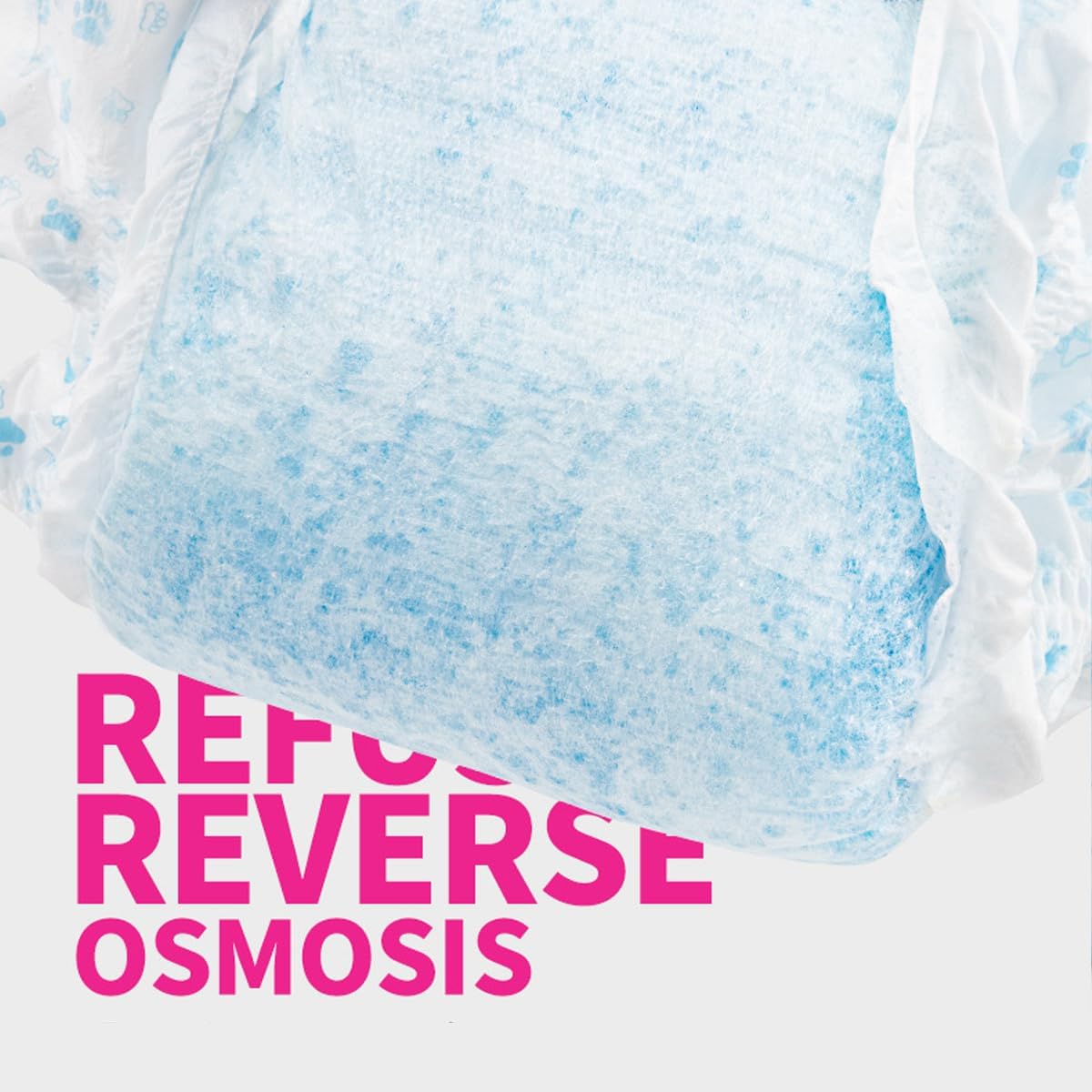 Frenchie Female Dog Diapers 10-Pack – Leakproof Soft and Super Absorbent Wraps