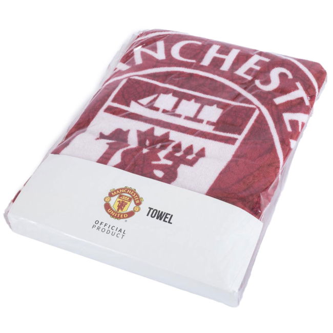 Adult Manchester United FC Identity Towel