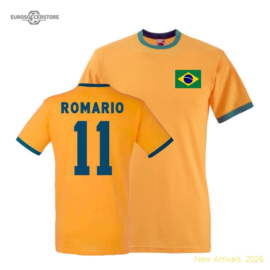 Football Brazil Official T-shirt (2024-2025) Athletic Retro