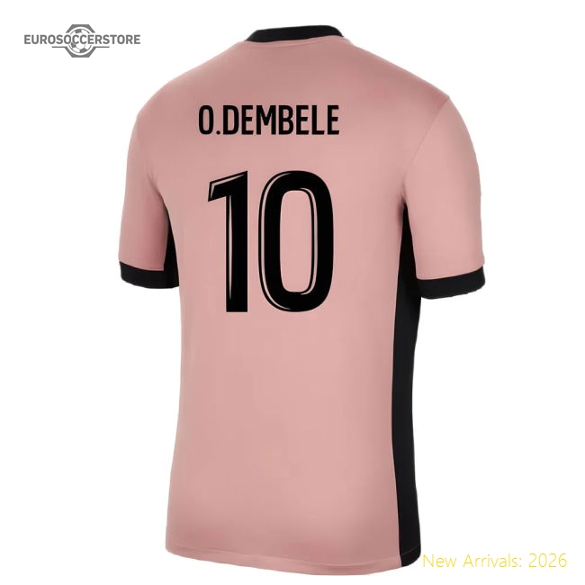 Trending Official 2024-2025 Psg Third Shirt (O.Dembele 10)