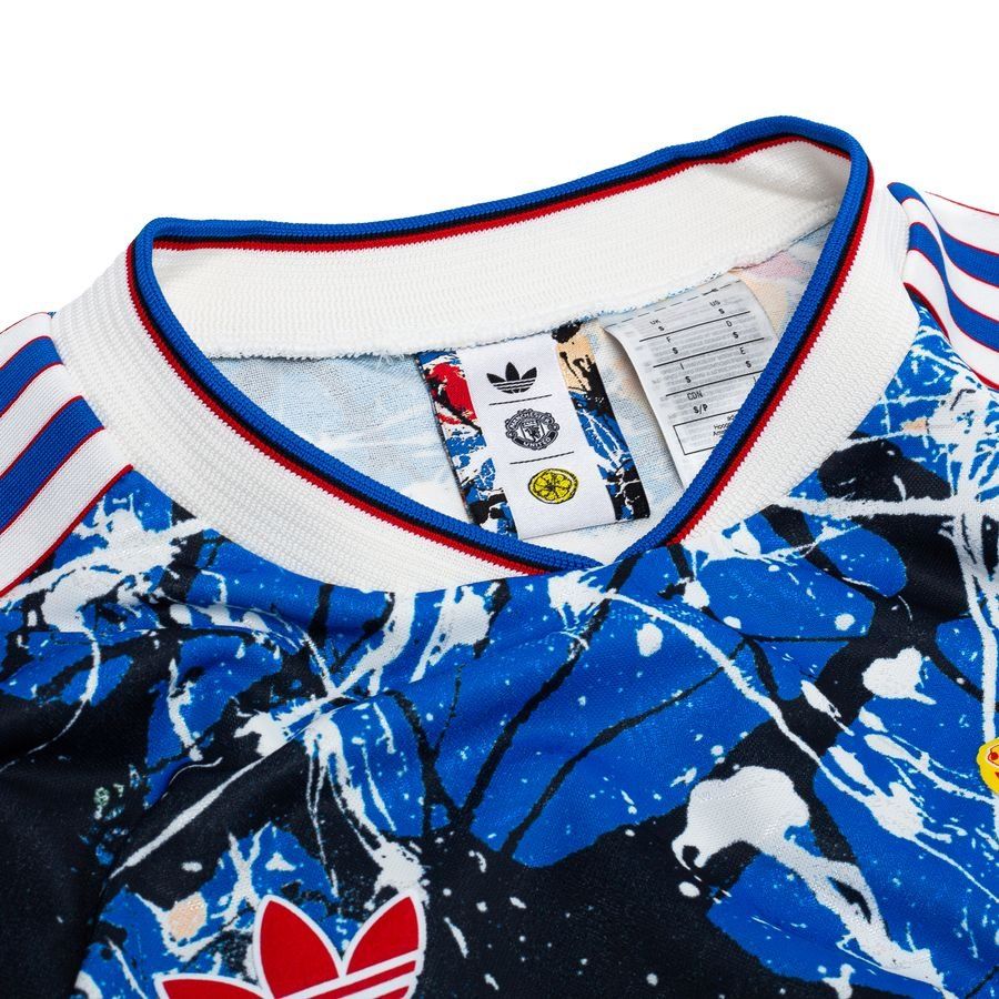 Manchester United Shirt Stone Roses Multicolor Long Sleeves