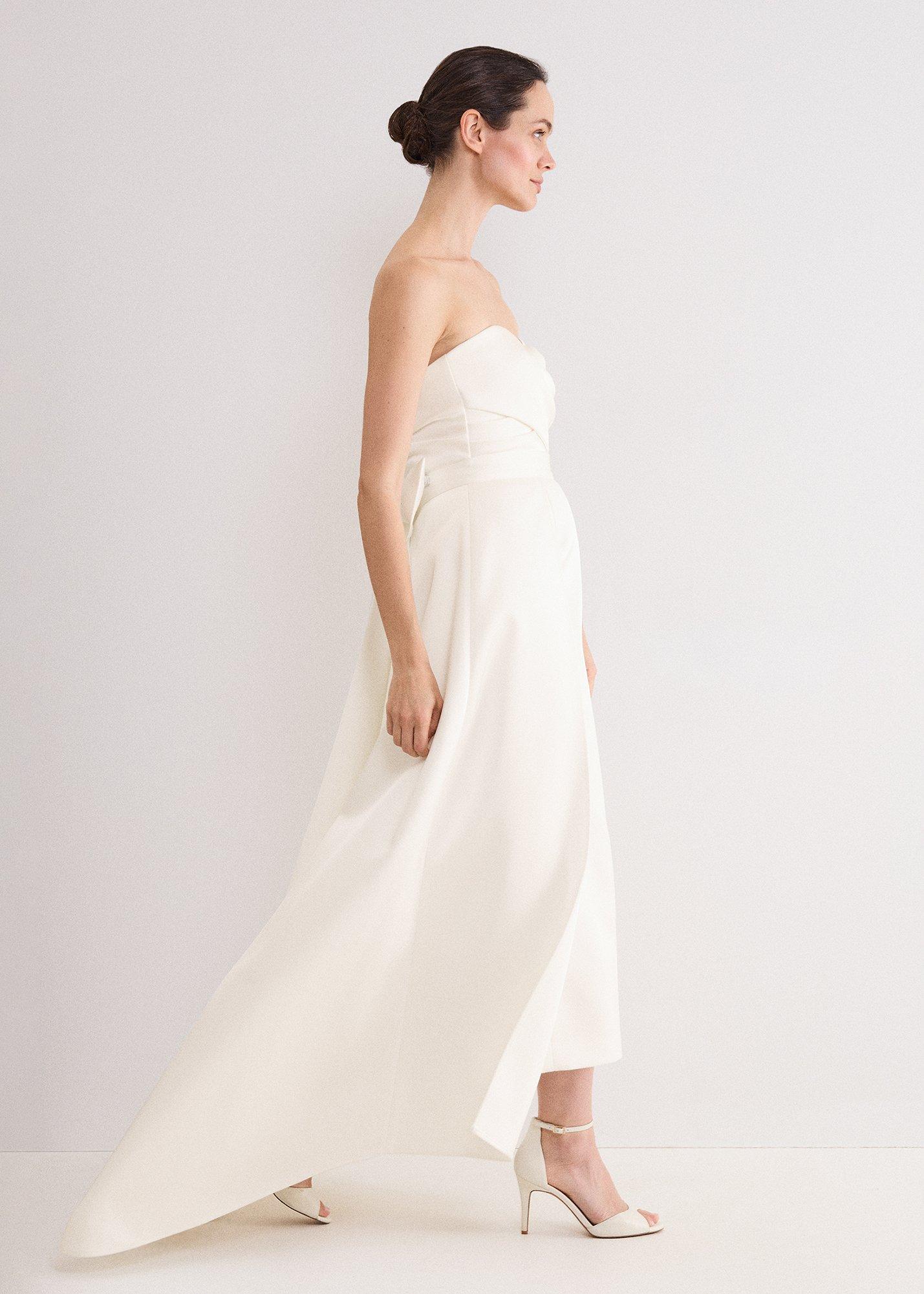 Meredith Satin Wedding Dress