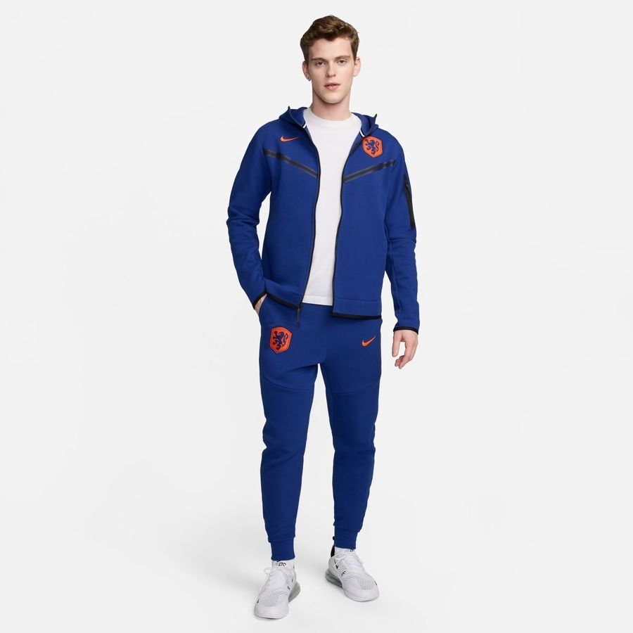 Holland Sweatpants Nsw Tech Fleece Deep Royal Blue/safety Orange