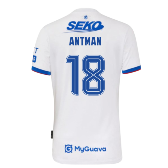Official 2025-2026 Rangers Away Away Womens With Vintage Design -
