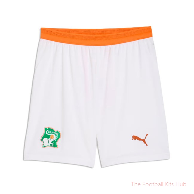 [LK] 2026/27 Ivory Coast Away Shorts (White)