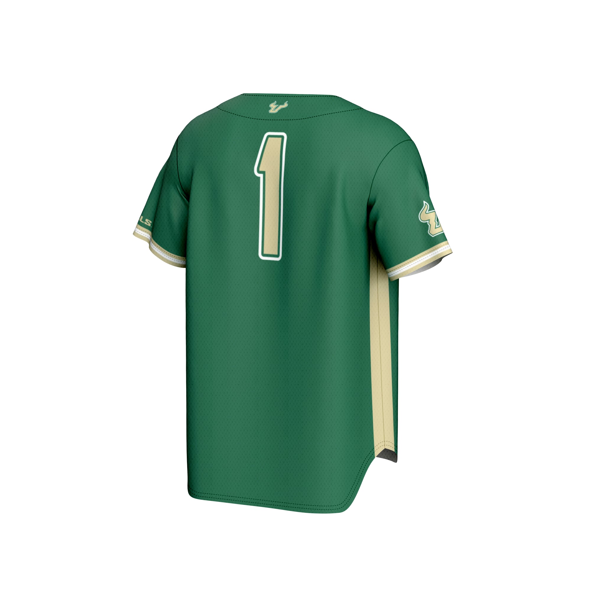 #1 South Florida Bulls GameDay Greats Youth Lightweight Baseball Fashion Jersey - Green