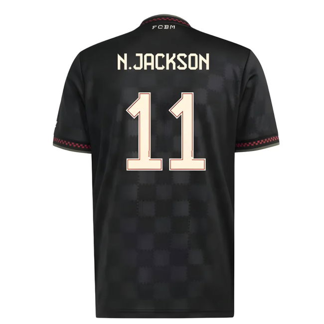 Match Worn Style Bayern Munich Third Elite Kit 2025-2026 (Jackson 11)