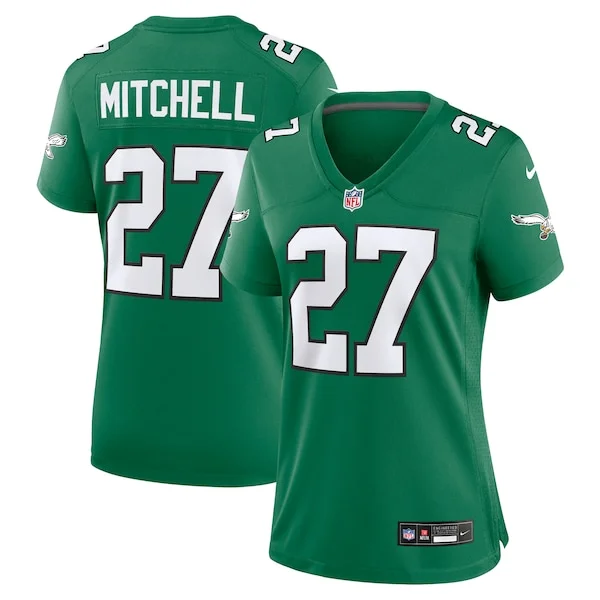 None Quinyon Mitchell Game Jersey - Green | NFL Player Jersey