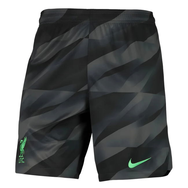 Stylish Liverpool 2023-2024 Liverpool Home Goalkeeper Shorts (Black...