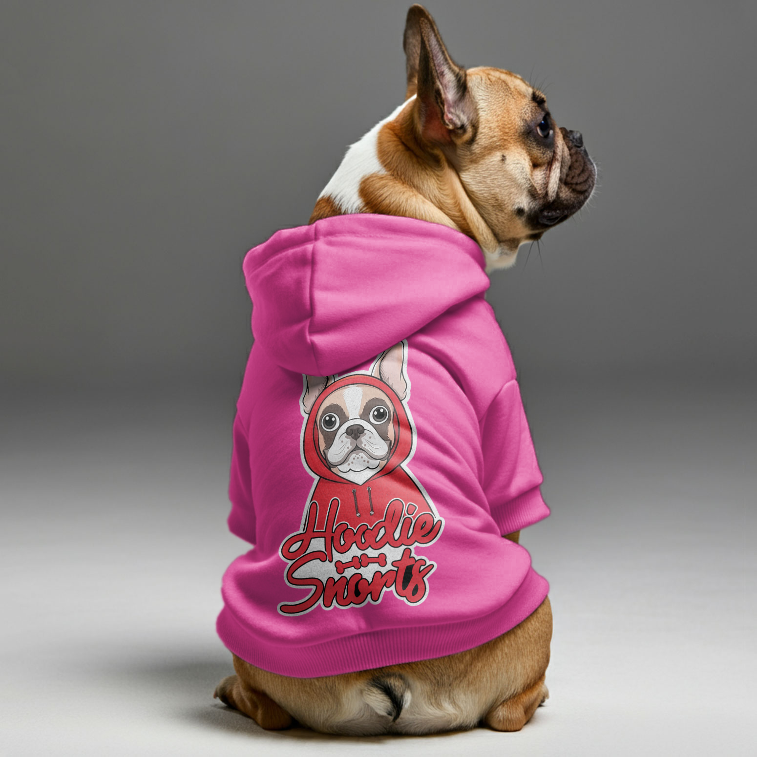 Cozy Hoodie Snorts - Personalized French Bulldog Hoodies With Funny Q...